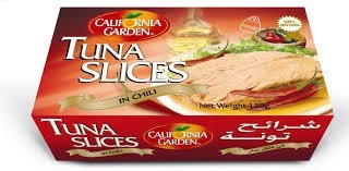 Tuna Chili Sliced "California Garden" 120 g x 24